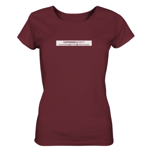 Cyclist Couture - Ladies Organic Shirt - Image 3