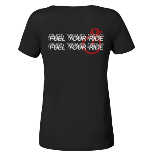Fuel Your Ride - Ladies Organic Shirt - Image 3