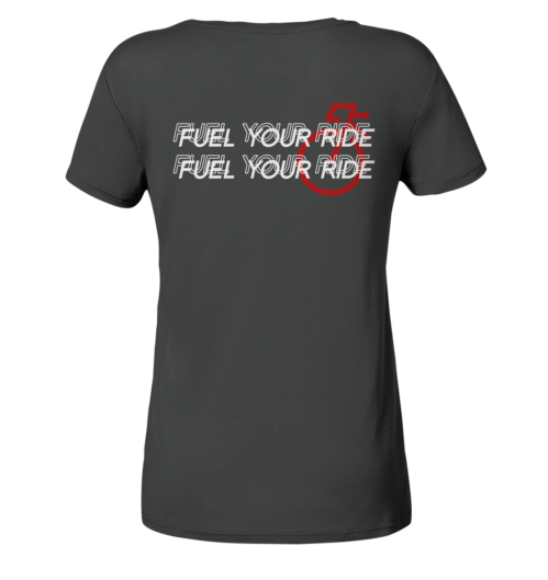 Fuel Your Ride - Ladies Organic Shirt - Image 2